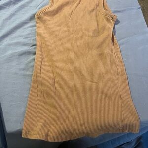 Maurices Ribbed Sleeveless Top in Tan